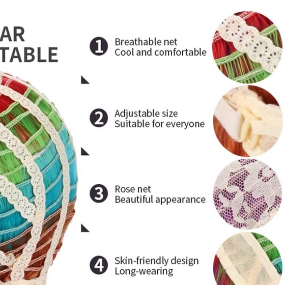 🌸ILLIANA 14” RAINBOW🌈 Wig *NWT*
🦄 SUPER FUN 🦄 - Picture 6 of 7